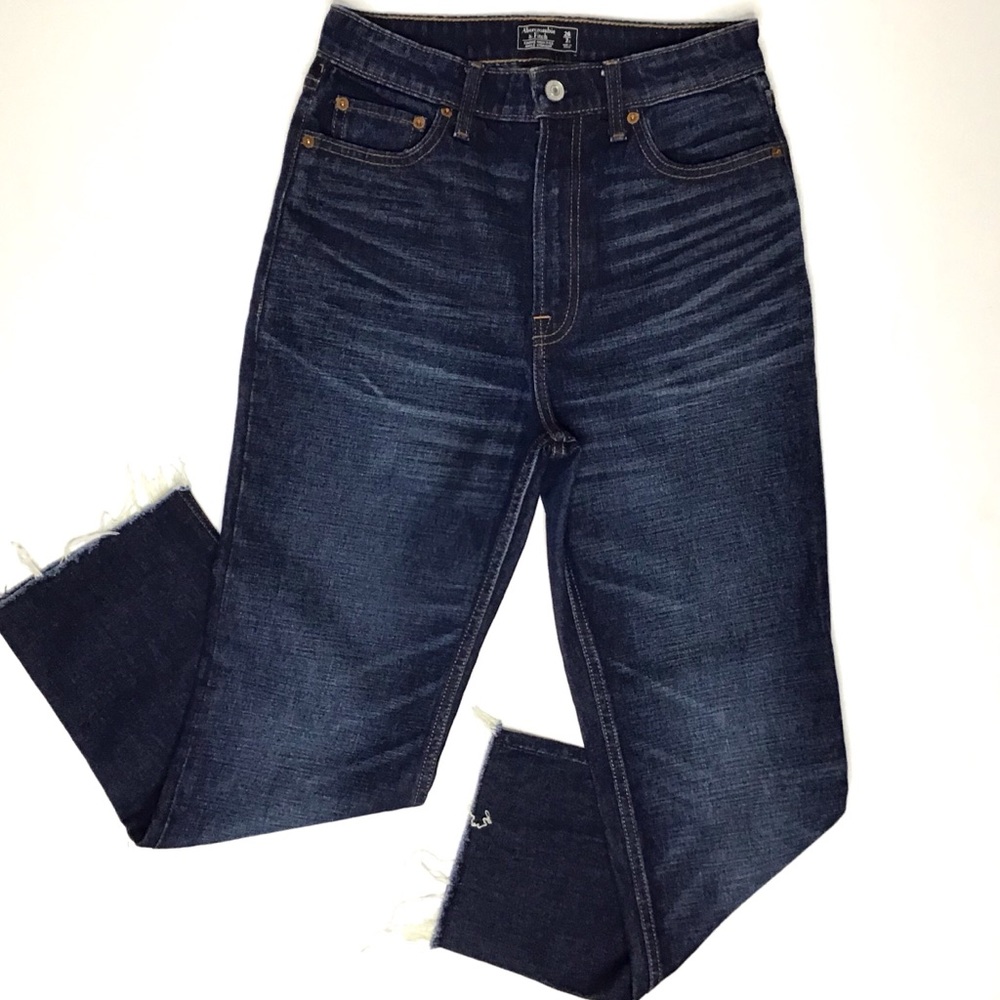 Abercrombie and Fitch Simone High Rise Ankle Jeans